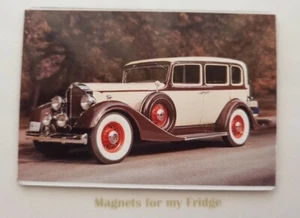 VINTAGE 1934 PACKARD AUTOMOBILE / CAR FRIDGE MAGNET - M116 F - Bild 1 von 1