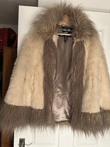 Faux Fur Cloak - Picture 1 of 5