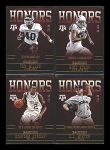 2015 Panini Collegiate Texas A&M Honors SILVER SP /99~ You Pick~ NFL NBA MLB