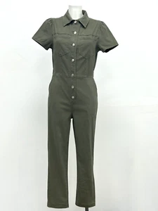Ex Celebrity Pink Ladies Olive Boilersuit S(6/8) M(10/12) L(12/14) XL(14/16) - Picture 1 of 10