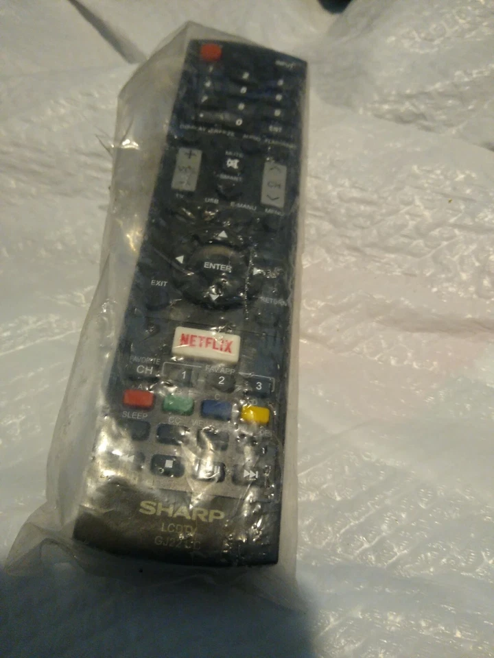 Original Genuine Sharp GJ221-C TV Remote control 098003003220