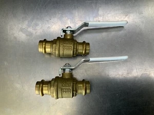 (2) FNW Full Port FNWX430D 1/2" Ball Valve 200PSI Full Port - Picture 1 of 5