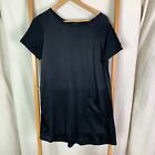 RJC by Kingan Jones Womens Short Sleeve Black T-Shirt Dress Size Small