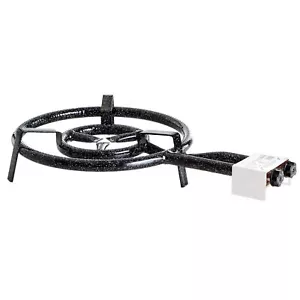2-Ring-Gasrohrbrenner Ø 40 cm - 13,9 kW für Topf, Wok, Pfanne - Bild 1 von 1