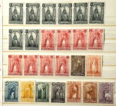 US Collection of 25 Newspapers Periodicals FACSIMILES Mint H OG (O-258) - Image 1 of 4