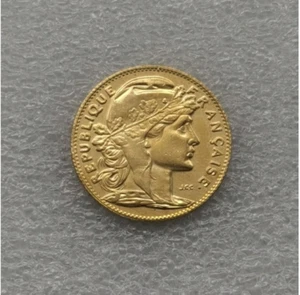 1899 France 10 Franc Coin - Gap/Album Fantasy coin Filler - Picture 1 of 4