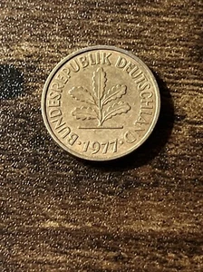 1977 Germany 5 Pfennig Actual Coin TK8483* - Picture 1 of 3