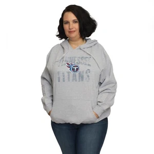 Tennessee Titans NFL Damen Übergröße Siebdruck Hoodie 3X - Bild 1 von 2