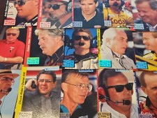 1995 TRAKS BEHIND THE SCENE RACE CARDS YOU PICK SEE SCANS