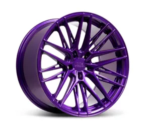 18x8.5 +35 XXR 582 5x114.3 Purple Wheels (Set of 4) - Picture 1 of 2