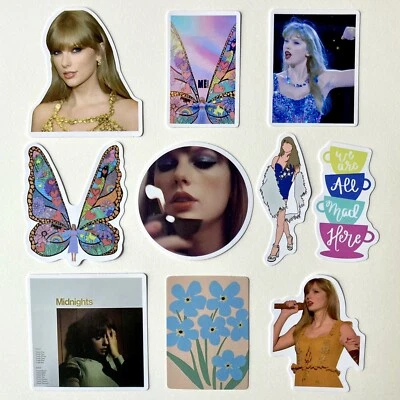 Taylor Swift ME! Vinyl Stickers (10 PACK) - Glossy Laminated & Waterproof