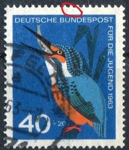 Bund N.o 404 Error de placa sellado Philotax DE0292- 001 / 404 BRD 1963 usado - Imagen 1 de 4