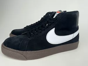 Nike SB Zoom Blazer mittlere Skateschuhe 864349 010 schwarz weiß Segel - Bild 1 von 11