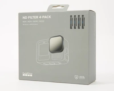 GoPro ND Filter Kit for HERO13 Black (4-Pack) ND4, ND8, ND16 & ND32 - New BOXED - Image 1 of 4