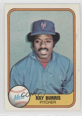 1981 Fleer Ray Burris #328 - Image 1 of 2