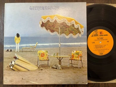 NEIL YOUNG - On The Beach LP - Reprise 1974 R 2180 OG Inner Flower Sleeve EX/VG+ Foto 1 de 2