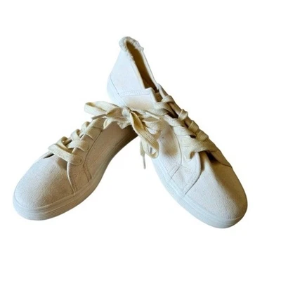 Rocket Dog Cream Lace Up Womens Sneakers Size 10 New Without Box - Image 1 of 4