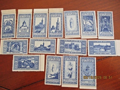 LOT DE 15 Vignettes Notre Dame de la Garde Marseille - Photo 1/4