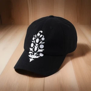 NEW! Free People Movement Baseball Cap Hat Black White Logo Adjustable NWT - Picture 1 of 7
