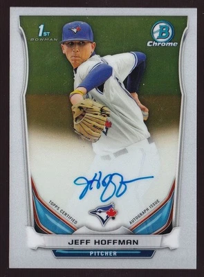 2014 Bowman Draft 1st Chrome Draft Pick Autographs RC #BCA-JH Jeff Hoffman Foto 1 de 2