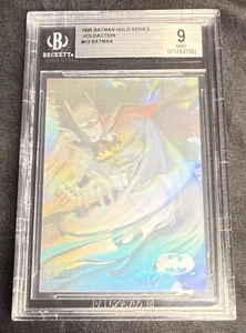 Skybox 1996 DC Batman Hologram Series Holoaction #H3 BGS 9 Mint POP 1 - Picture 1 of 6