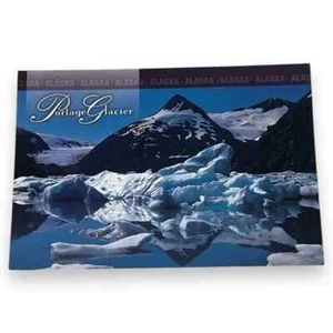 Postal Portage Lake Icebergs Portage Glacier Alaska 4x6 Cromo Continental C94 - Imagen 1 de 2