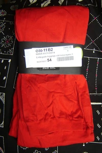 NUEVO CON ETIQUETAS *Gudrun Sjoden* magníficas medias sin pies de microfibra reciclada rojas Dala XXL - Imagen 1 de 2