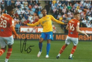 SUNDERLAND: FREDERIK ALVES SIGNED 6x4 ACTION PHOTO+COA - Picture 1 of 1
