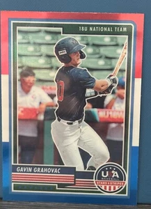 2023 Panini Stars and Stripes #50 Gavin Grahovac Red White And  Blue - Picture 1 of 2
