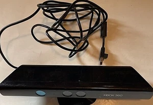 Genuine Microsoft XBOX 360 Kinect Sensor Bar Model 1414 Black with cord gamer - Picture 1 of 12
