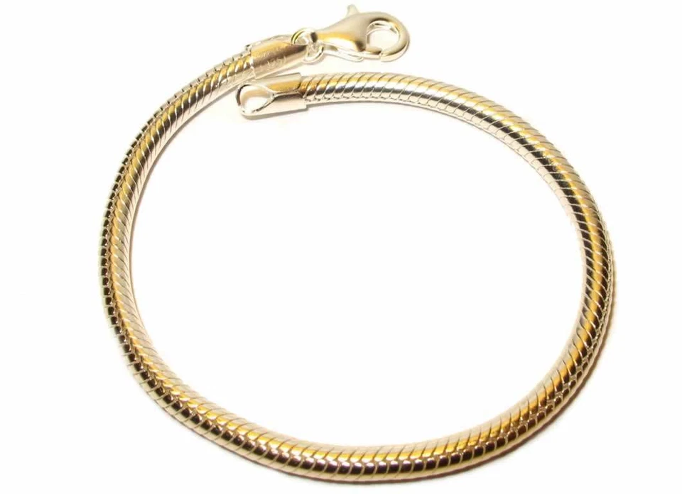 Sammelarmband. Bettelarmband.  Armband für Charms. Massiv 925er Sterling Silber. - Bild 1 von 1