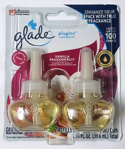 SC Johnson Glade Plugins Recarga Vainilla Passionfruit Paquete de 2 Sellados - Imagen 1 de 5