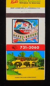 Restaurante italiano Verdi's años 70 5521 W. Oakland Park. Inverrary Lauderhill FL - Imagen 1 de 2