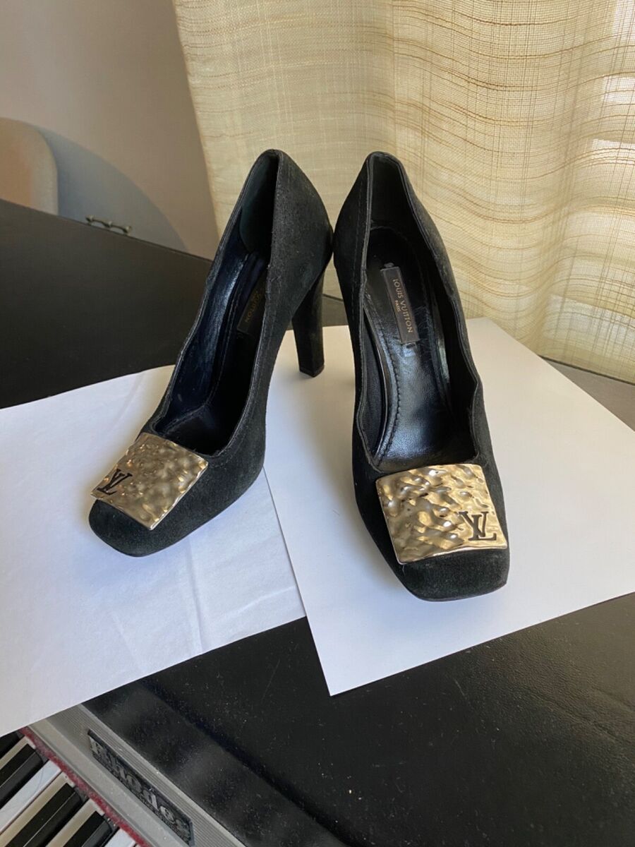 Louis Vuitton Suede High (3-3.9 in) Heel Height Heels for Louis Vuitton Suede High (3-3.9 in) Heel Height Heels for