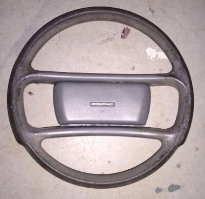 1987 88 89 90 91 Pontiac Bonneville Steering Wheel Column OEM Gray - Image 1 of 2