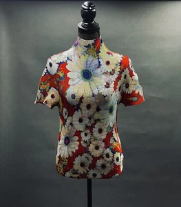 Issey Miyake Flower Top - Picture 1 of 1
