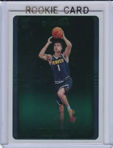 TARJETA DE NOVATO MICHAEL PORTER JR Estudio Baloncesto VARIACIÓN VERDE RC Denver Nugget - Imagen 1 de 2