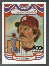 Mike Schmidt 2001 Donruss Diamond Kings Reprints 1172/1984 Card# DKR-9