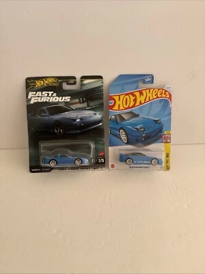 New 2024 Hot Wheels Premium & Mainline FAST & FURIOUS 1996 Nissan 180SX Type X - Image 1 of 4