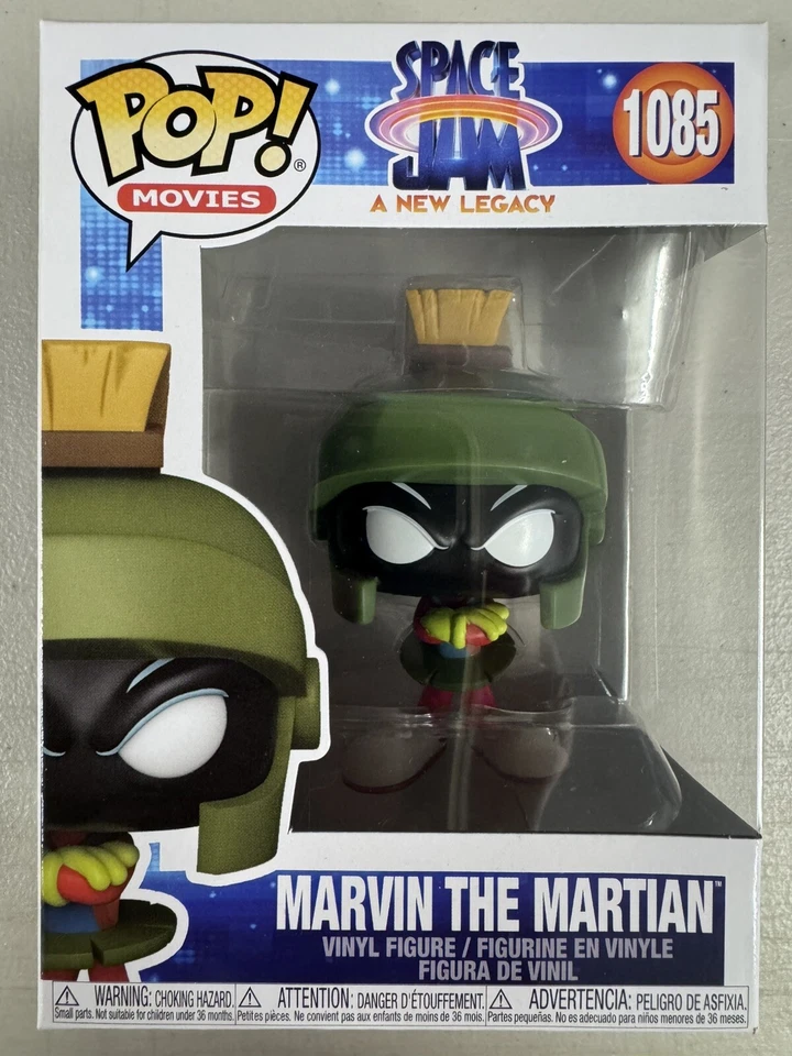 Marvin the Martian 1085 ~ Space Jam: A New Legacy ~ винил FUNKO Pop + ЗАЩИТА - Изображение 1 из 4