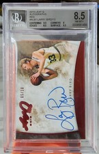 2015 Leaf Q AUTOGRAPHS RED LARRY BIRD/10 BGS 8.5
