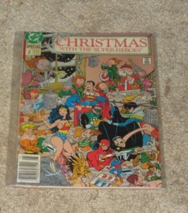 Christmas with the Super-Heroes #2 1989 - Picture 1 of 2