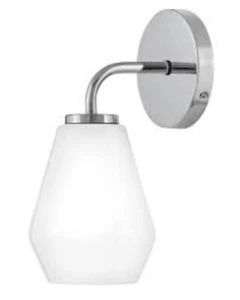 Gio LED-Badezimmer-Waschtischleuchte mit 1 Licht in Chrom - Bild 1 von 2
