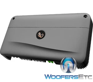 INFINITY 3004A 4-CHANNEL 400W RMS COMPONENT SPEAKERS TWEETERS CAR AMPLIFIER NEW - Picture 1 of 4