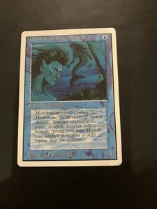 MTG  Merfolk of the Pearl Trident  Unlimited Blue Island Creature - Picture 1 of 2