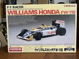 F-1 racer Williams Honda FW-11B Kyosho 1/18 electric RC racing 1988 3175-9800 - Picture 1 of 20