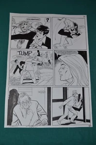 Montanari & Grassani Original Comic Art Tavola Originale #78 Maxi Dylan Dog #13 - Picture 1 of 1