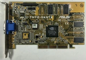 nVidia TNT2-Vanta 8MB AGP Graphics Card - Picture 1 of 2
