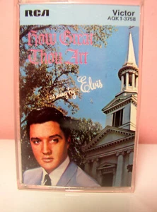 Vintage 1967 RCA Elvis Presley " How Great Thou Art "Cassette AQK1-3758 Mint  - Picture 1 of 2
