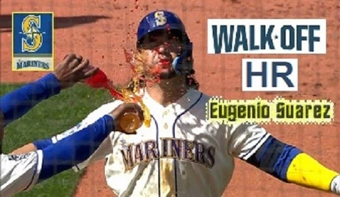 Eugenio Suarez Seattle Mariners Baseball Refrigerator Magnet #01 Cover
